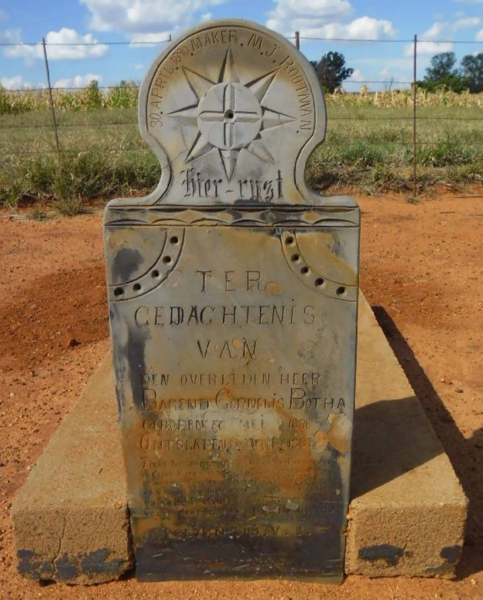 BOTHA Barend Cornelis