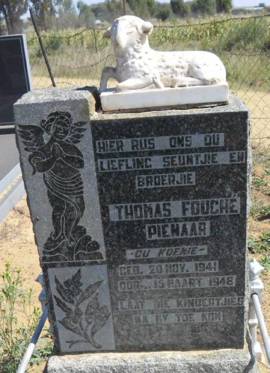 PIENAAR Thomas Fouché 1941-1948