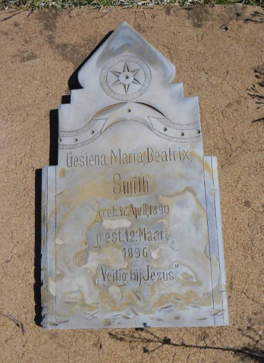 SMITH Gesiena Maria Beatrix 1890-1896
