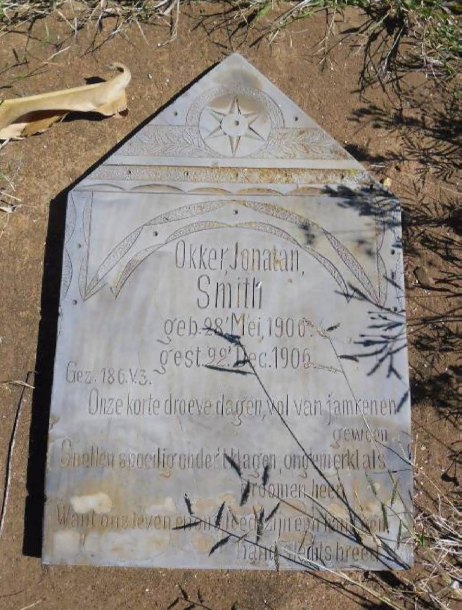 SMITH Okker Jonatan 1900-1906