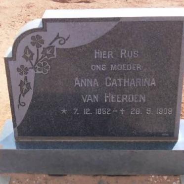 HEERDEN Anna Catharina, van 1852-1909