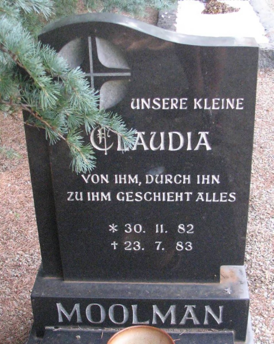 MOOLMAN Claudia 1982-1983