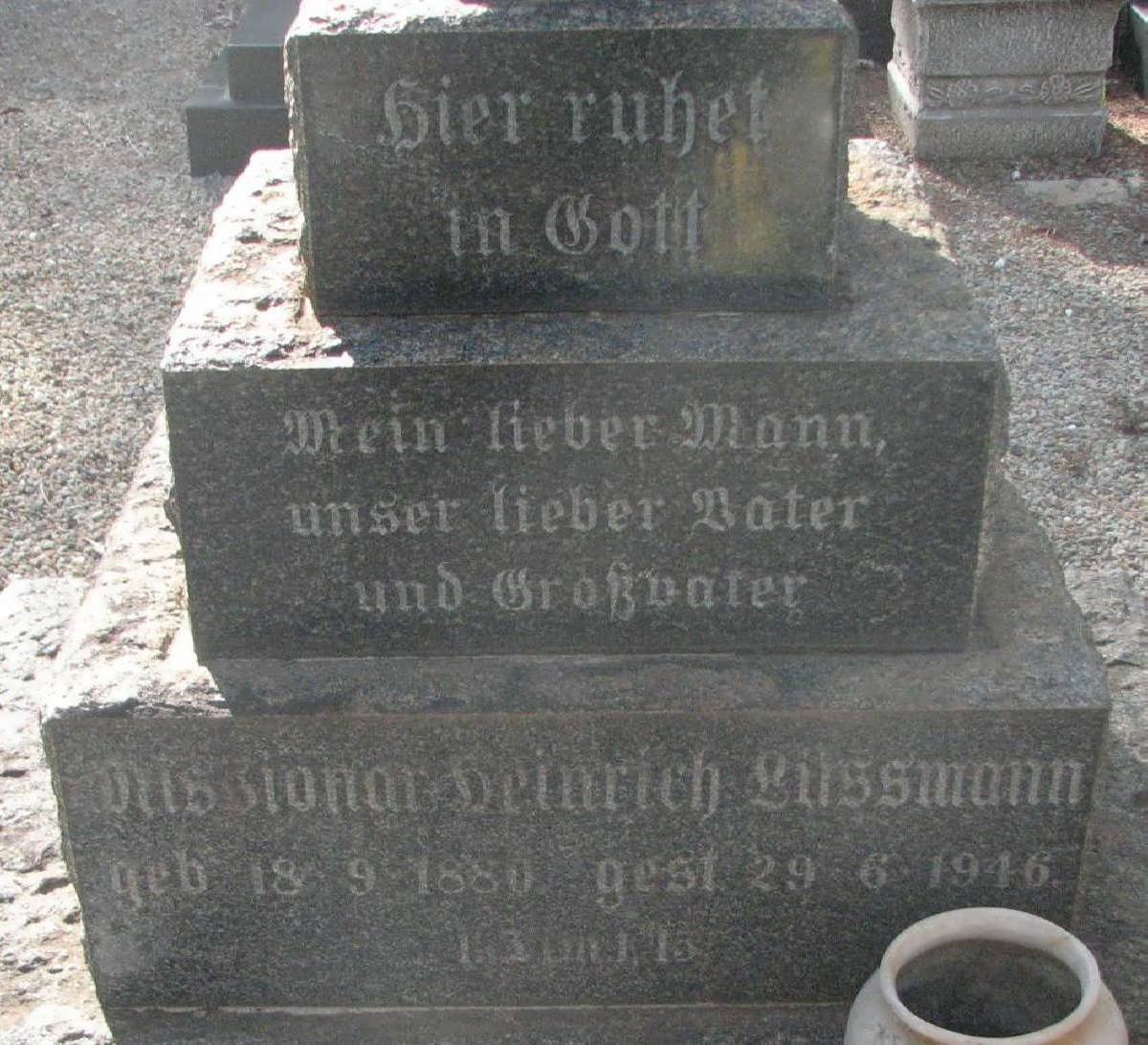 LÜSSMANN Heinrich 1880-1946