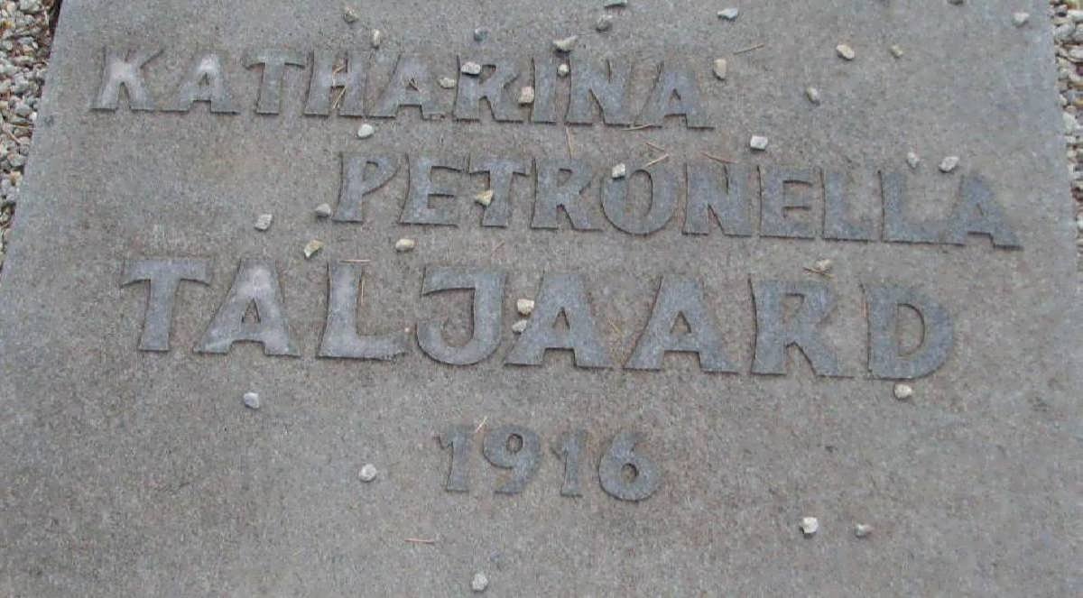 TALJAARD Katharina Petronella -1916