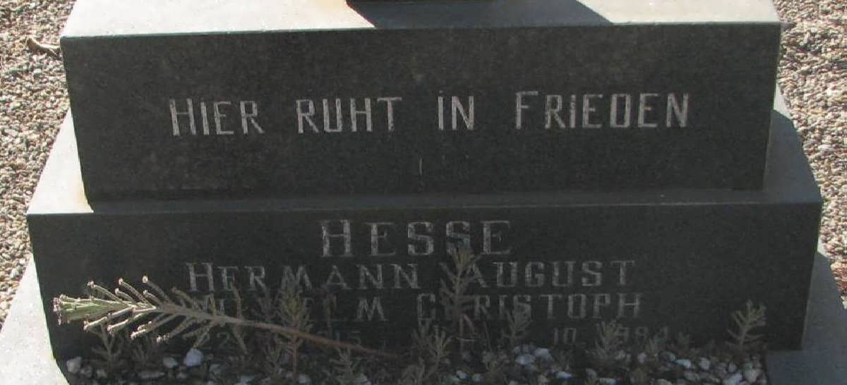 HESSE Hermann August