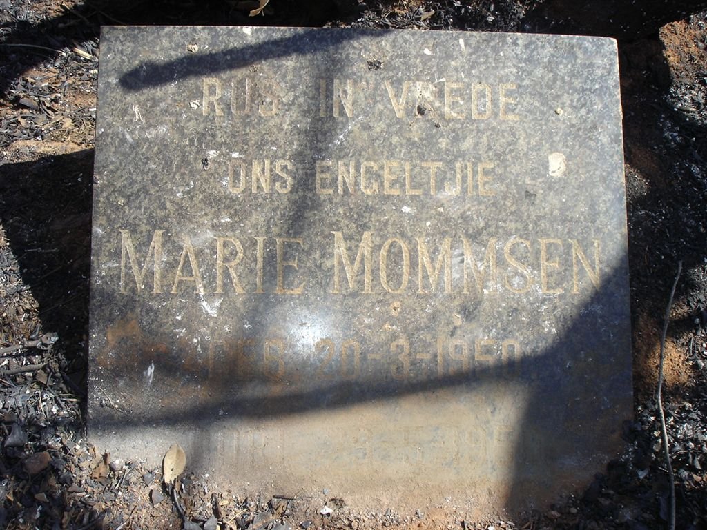 MOMMSEN Marie 1950-1950