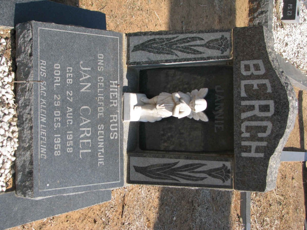 BERGH Jan Carel 1958-1958