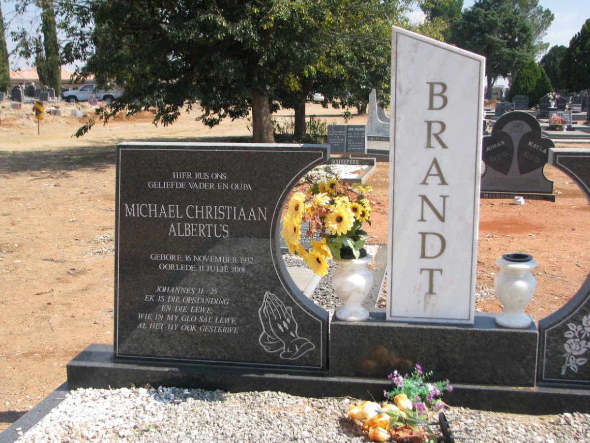 BRANDT Michael Christiaan Albertus 1932-2001 