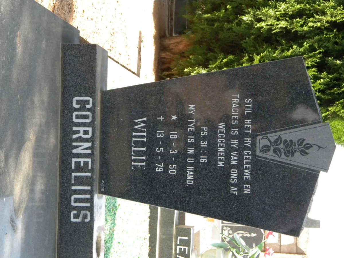 CORNELIUS Willie 1950-1979
