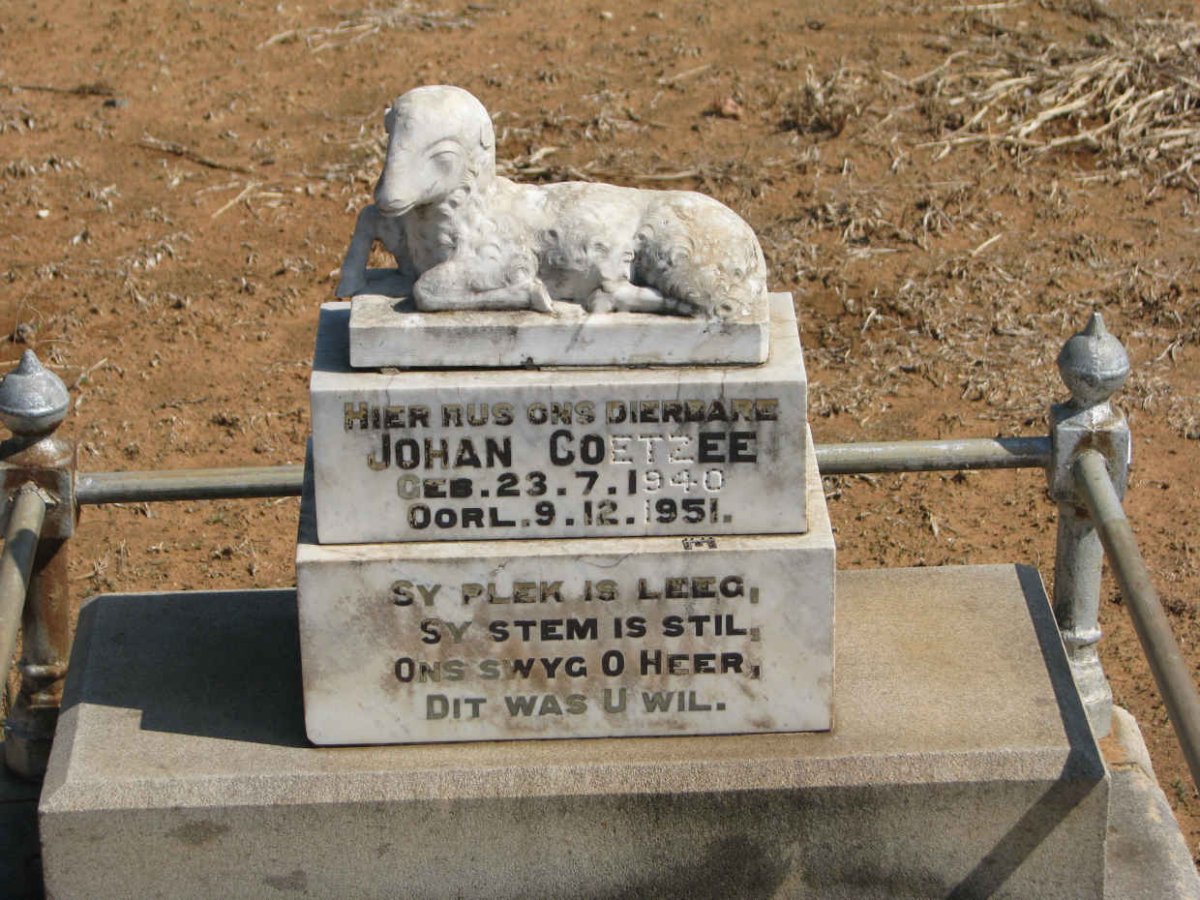 COETZEE Johan 1940-1951