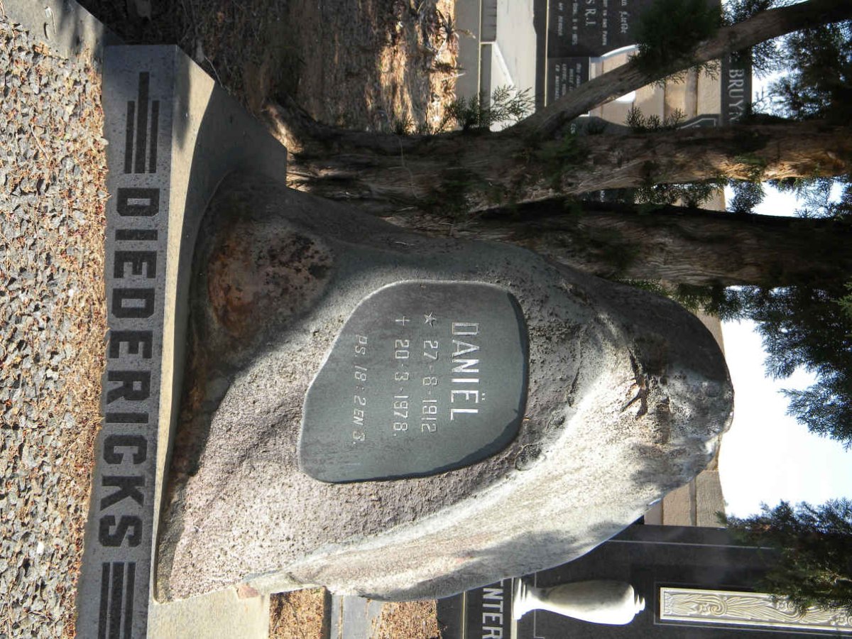 DIEDERICKS Daniël 1912-1978