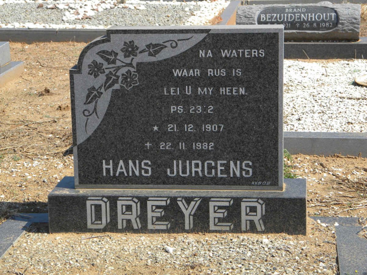 DREYER Hans Jurgens 1907-1982