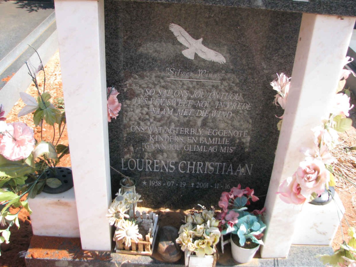 ? Lourens Christiaan 1958-2001