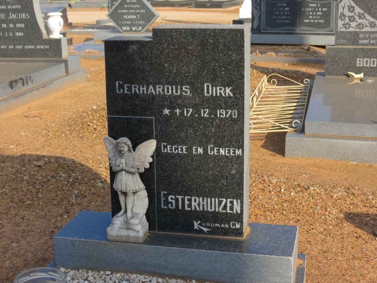 ESTERHUIZEN Gerhardus Dirk 1970-1970