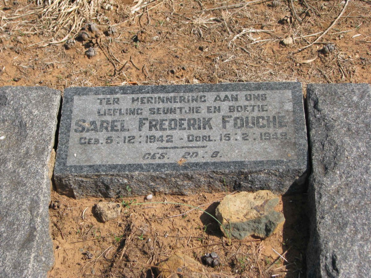 FOUCHE Sarel Frederik 1942-1948