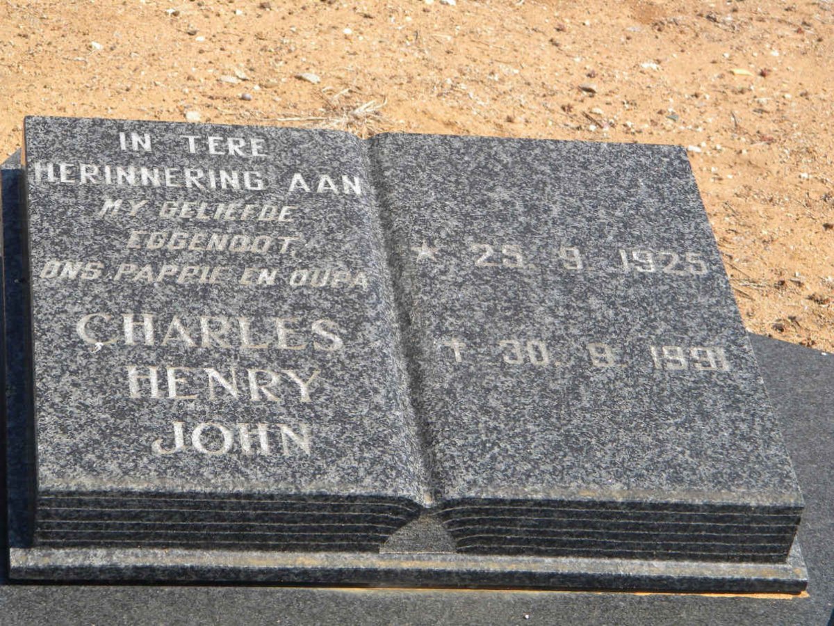 HIGGS Charles Hery John 1925-1991