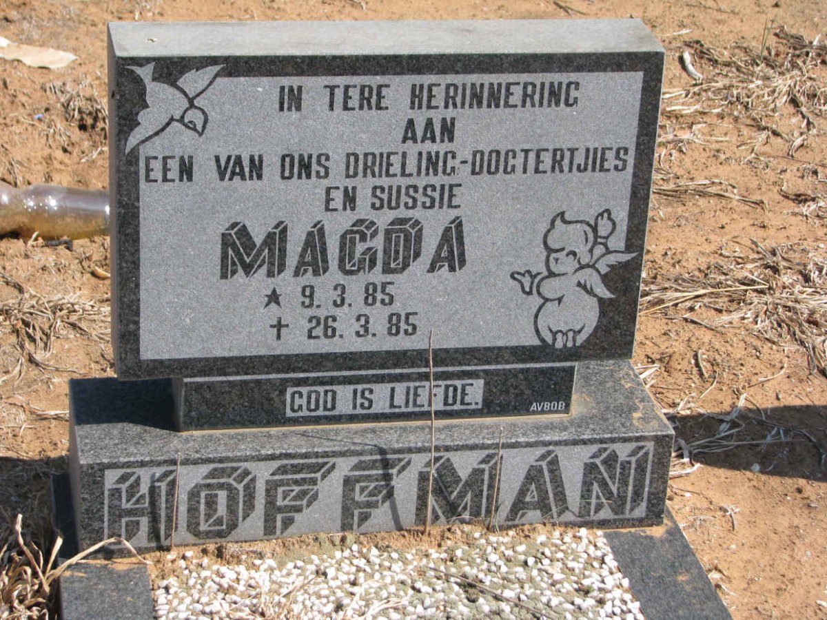 HOFFMAN Magda 1985-1985