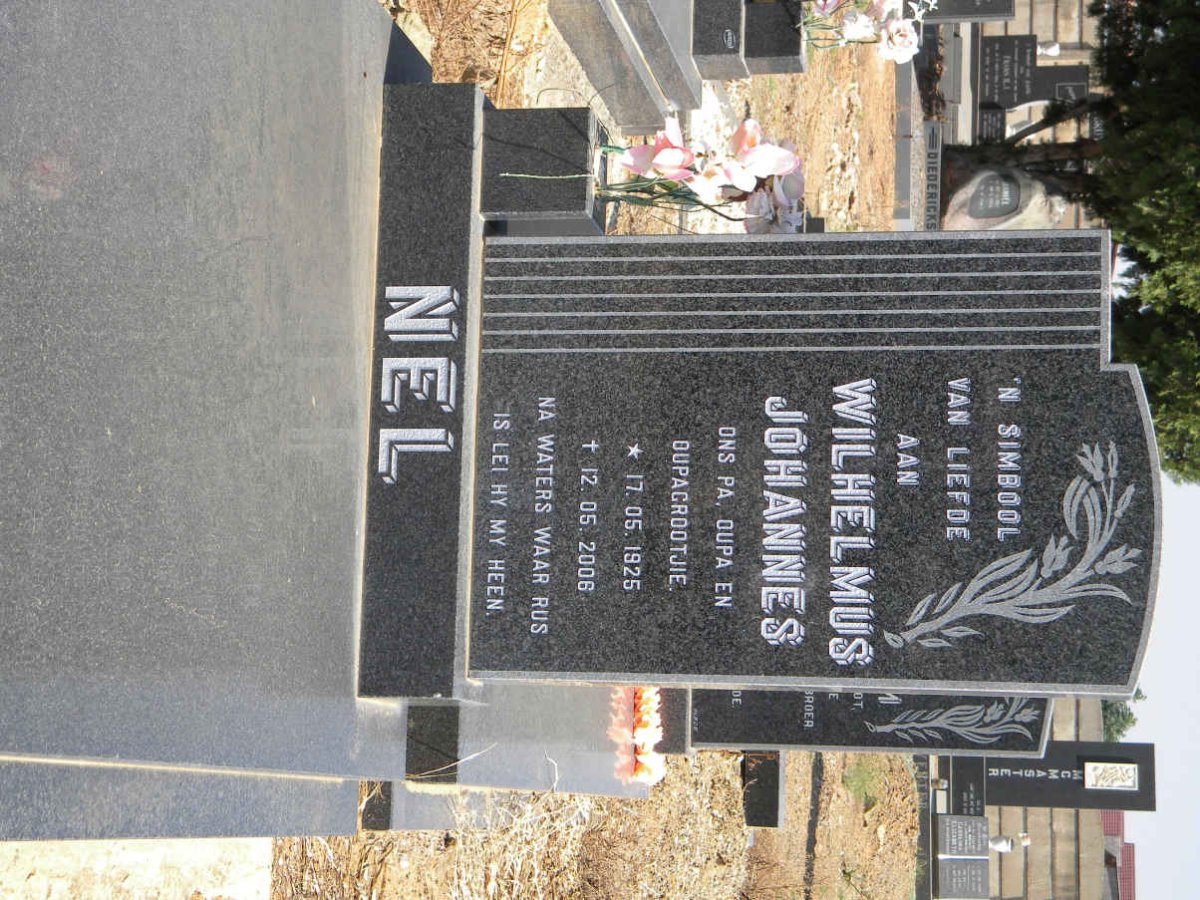NEL Wilhelmus Johannes 1925-2006