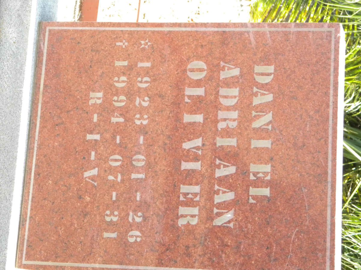 OLIVIER Daniel Adriaan 1923-1994
