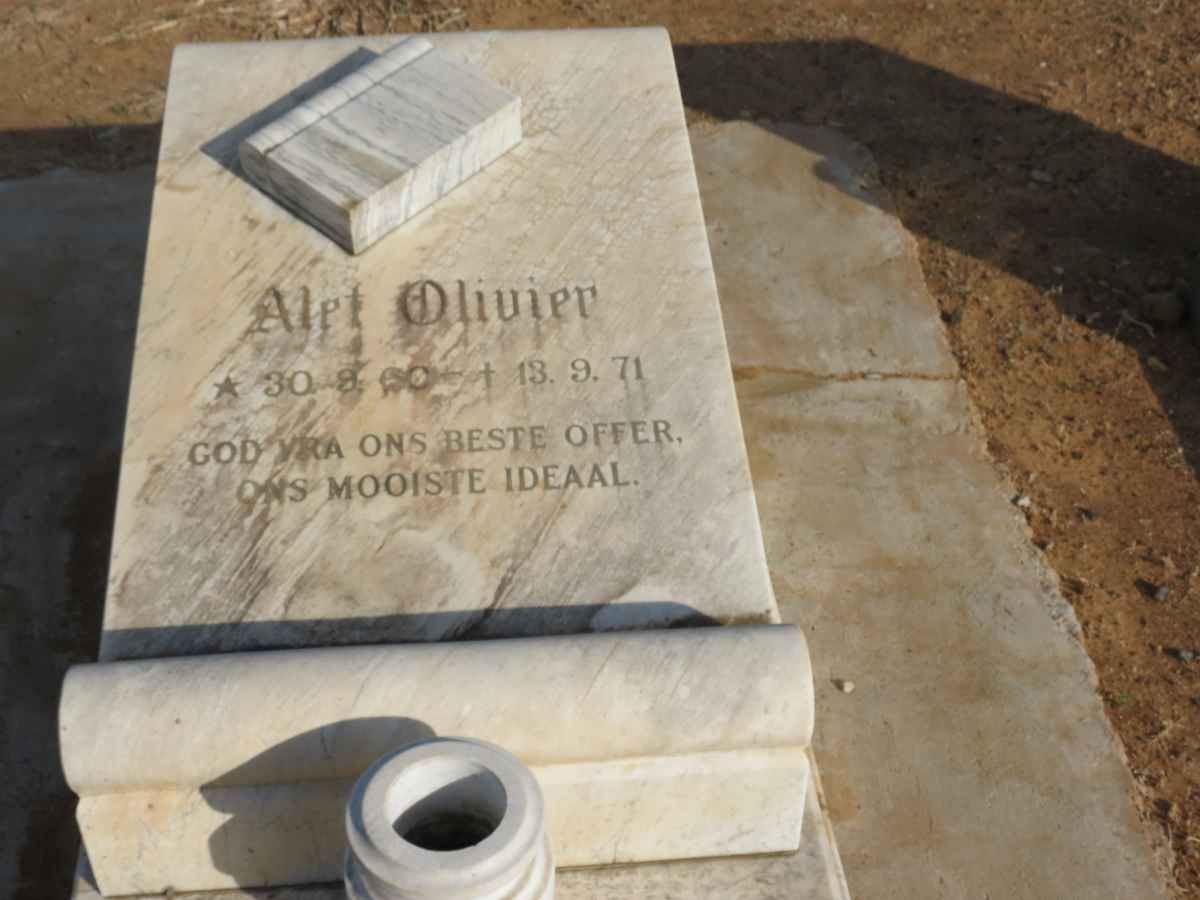 OLIVIER Alet 1960-1971