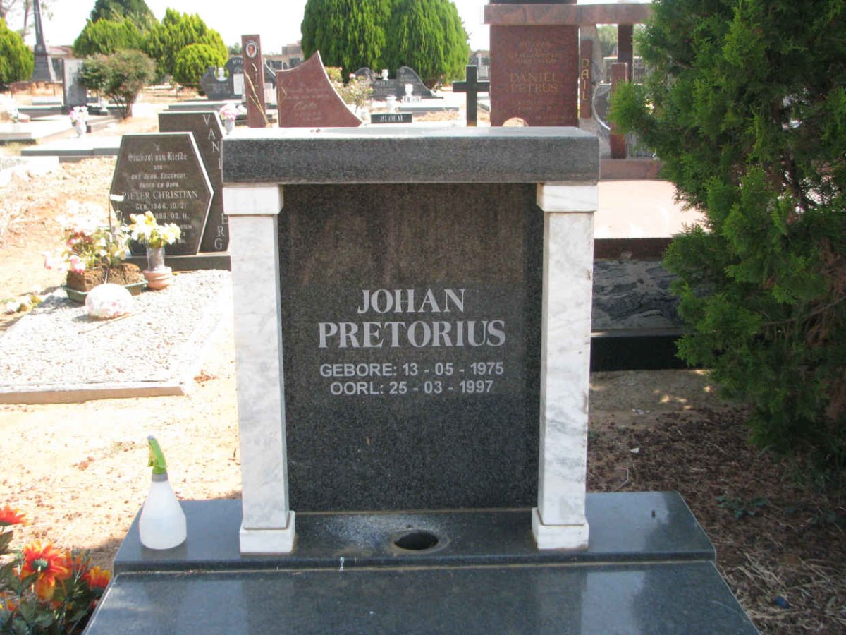 PRETORIUS Johan 1975-1997