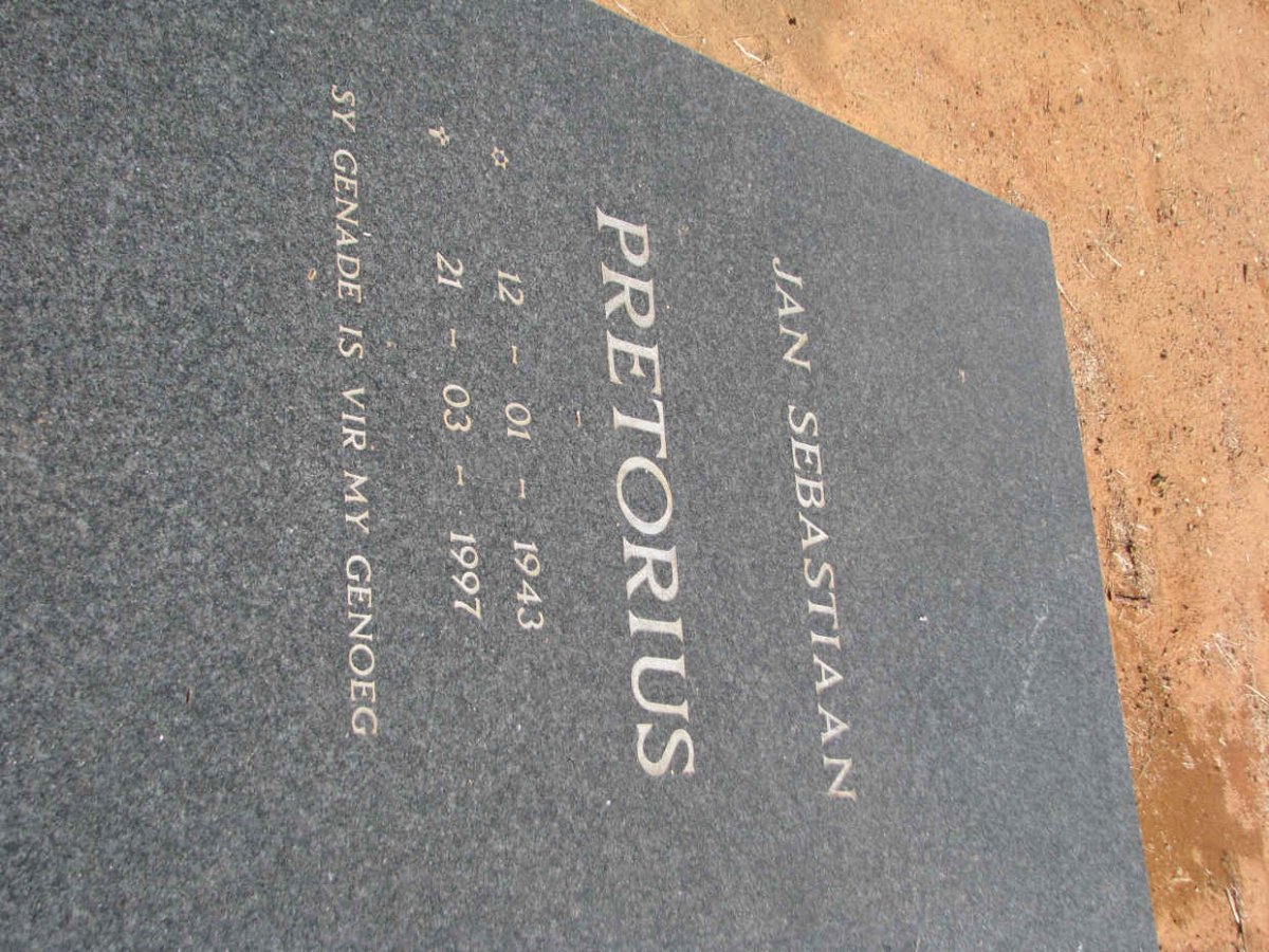 PRETORIUS Jan Sebastian 1943-1997