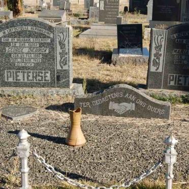 PIETERSE George Diederik 1880-1949 &amp; Maria Isabella 1887-1959
