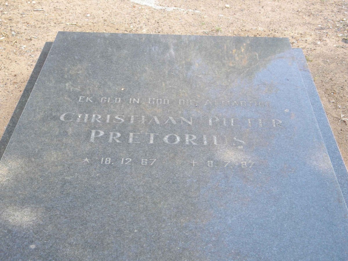 PRETORIUS Christiaan Pieter 1967-1987