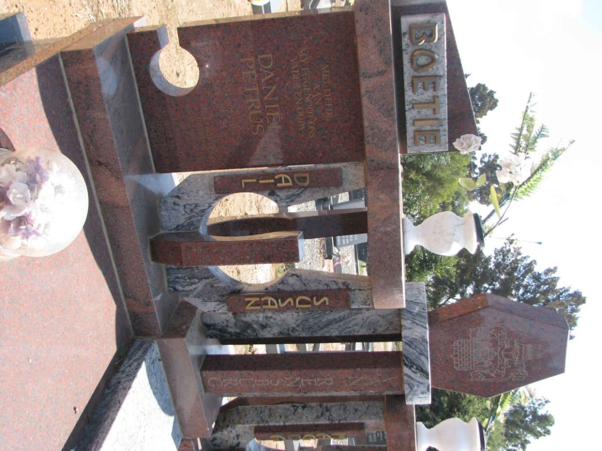 RENSBURG Daniël Petrus, van 1934-2001