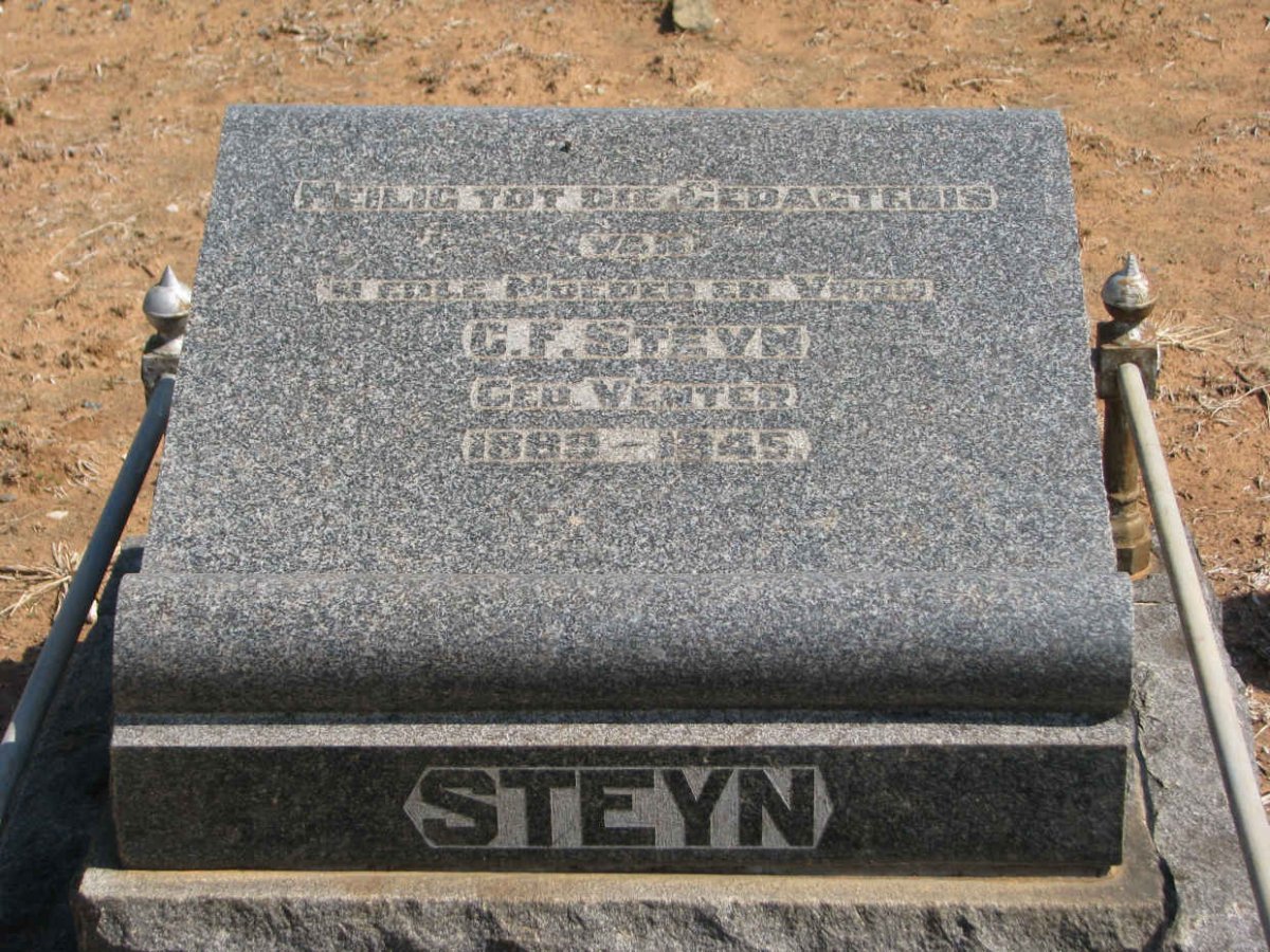 STEYN C.F. nee VENTER 1889-1945