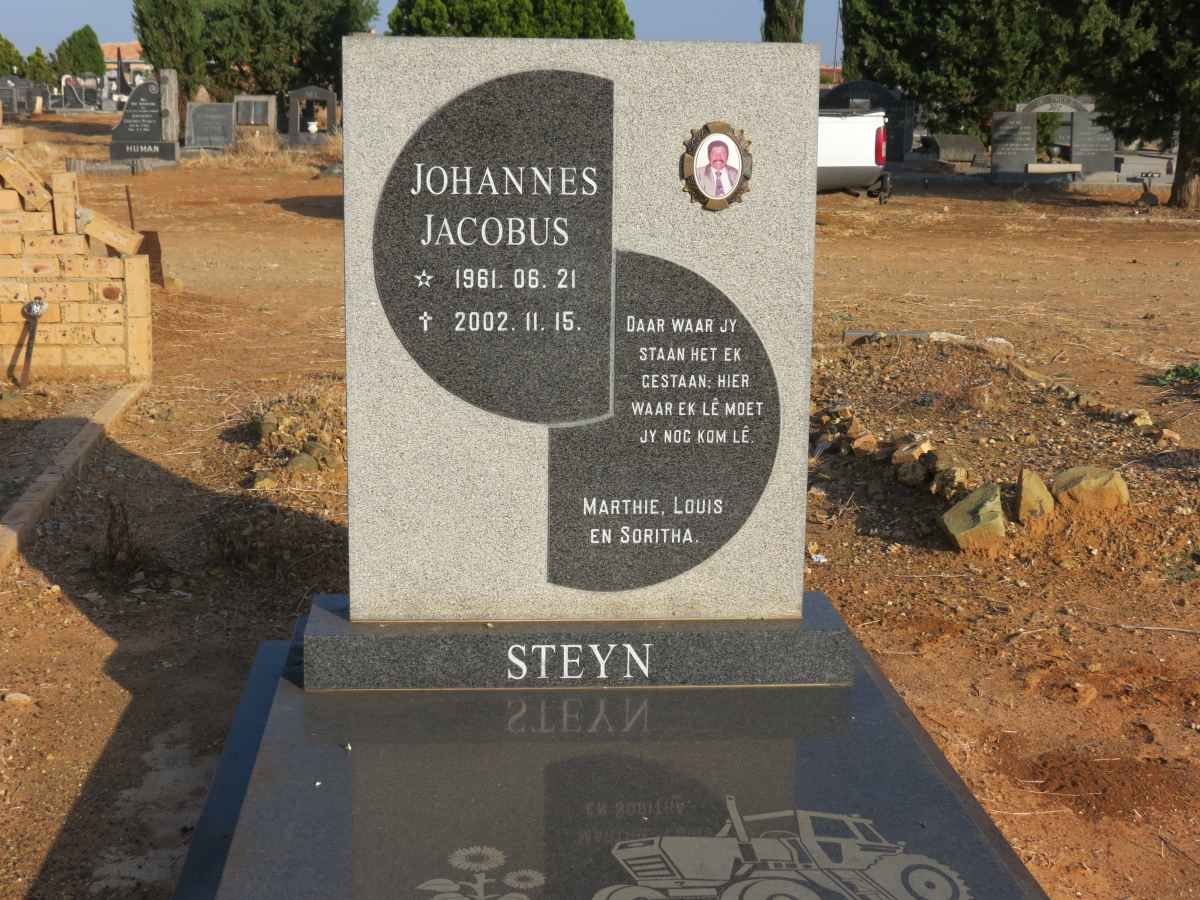 STEYN Johannes Jacobus 1961-2002