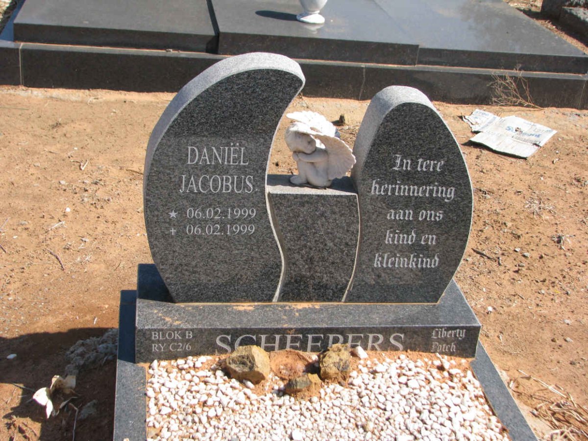 SCHEEPERS Daniël Jacobus 1999-1999