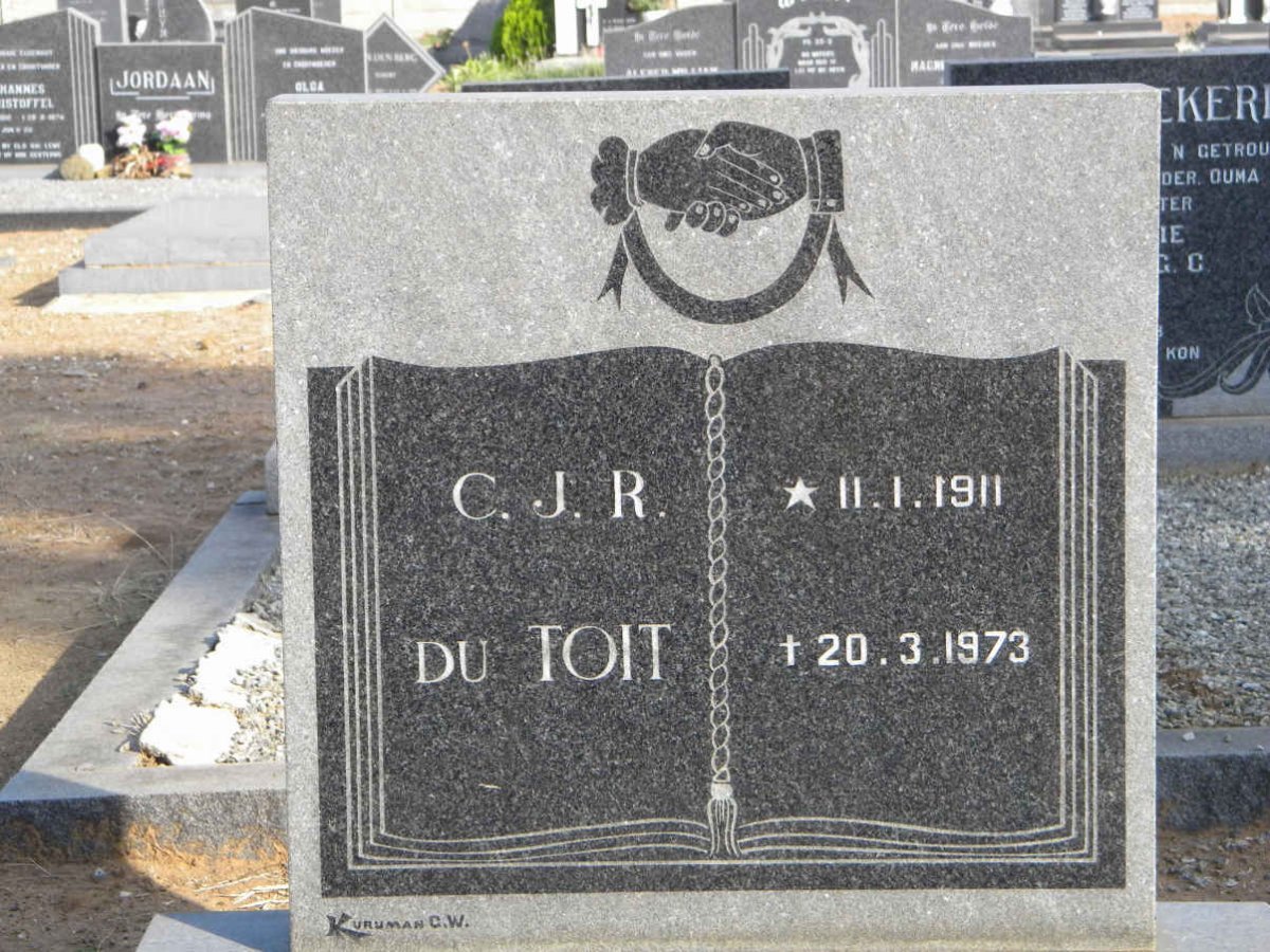 TOIT C.J.R., du 1911-1973