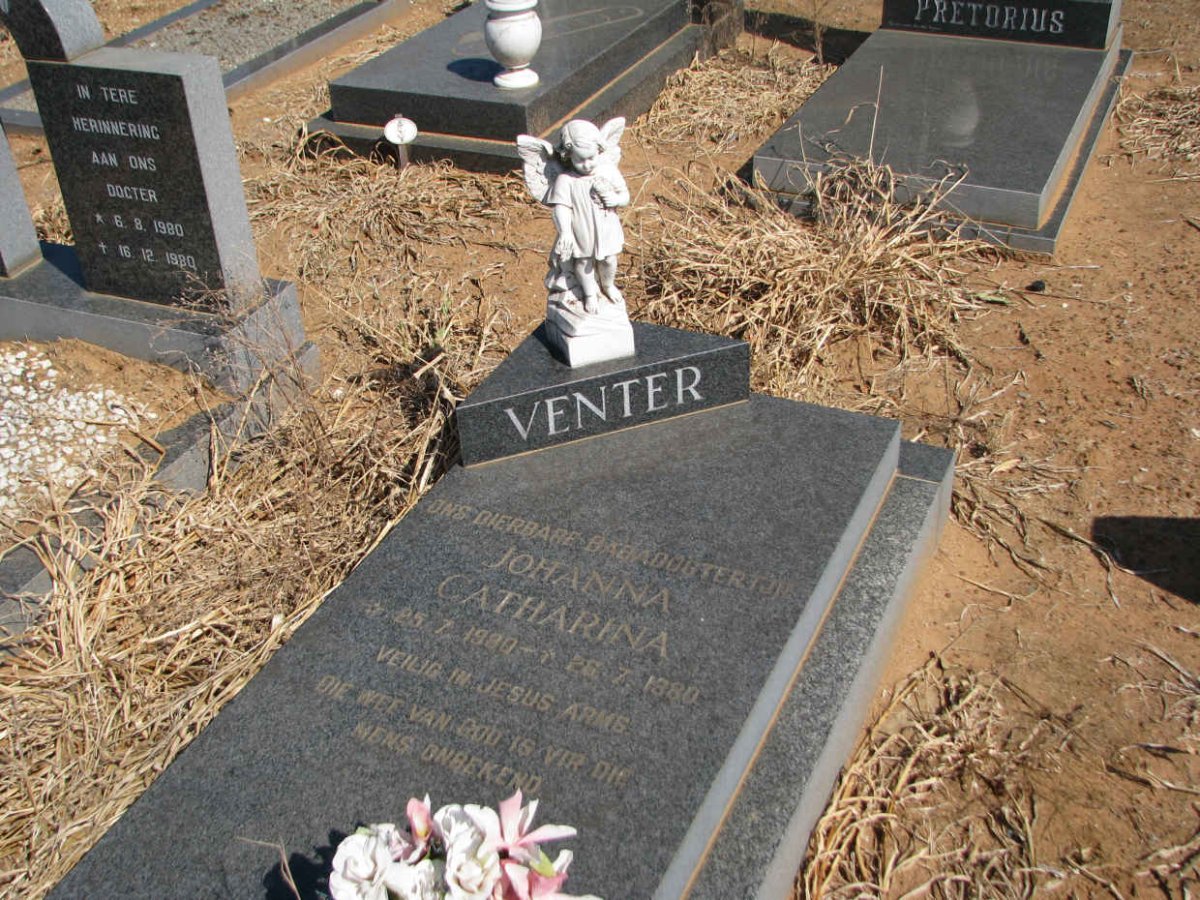 VENTER Johanna Catharina 1980-1980