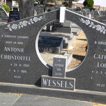 WESSELS Antonie Christoffel 1926-1989 &amp; Catharina Louisa 1937-