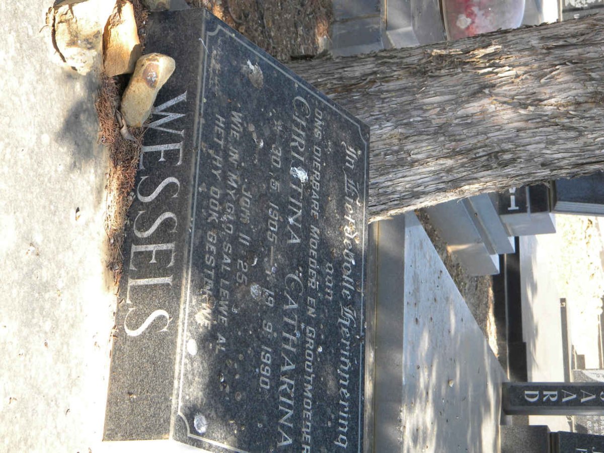 WESSELS Christina Catharina 1905-1990