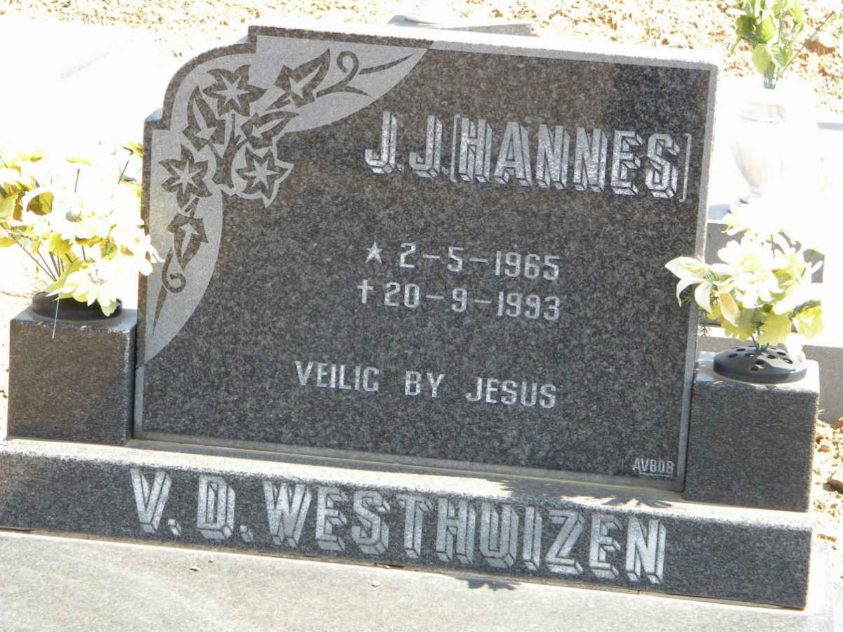 WESTHUIZEN J.J., v.d. 1965-1993