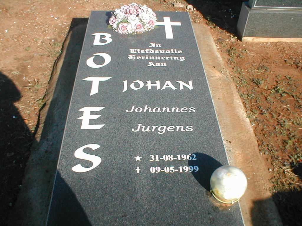 BOTES Johannes Jurgens 1962-1999