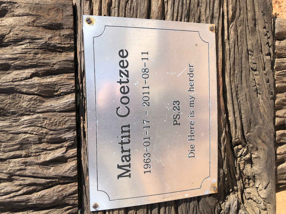 COETZEE Martin 1963-2011