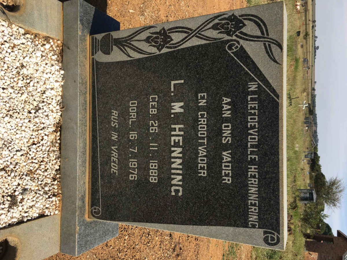 HENNING L.M. 1888-1976