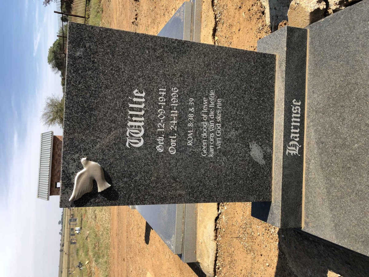 HARMSE Willie 1941-1996