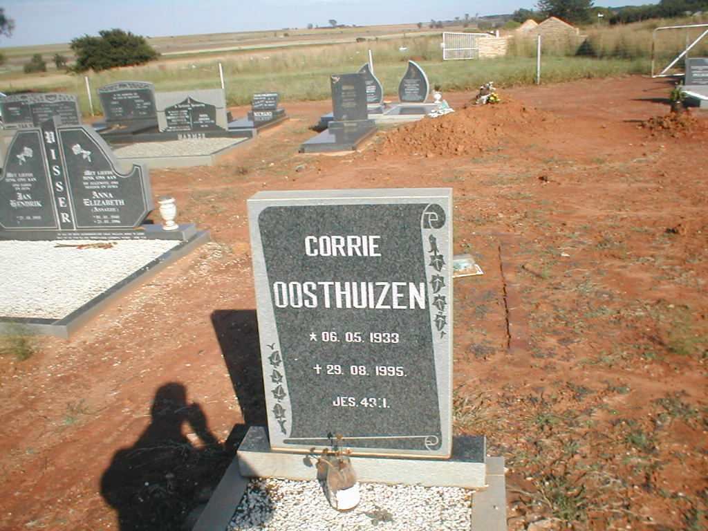 OOSTHUIZEN Corrie 1933-1995