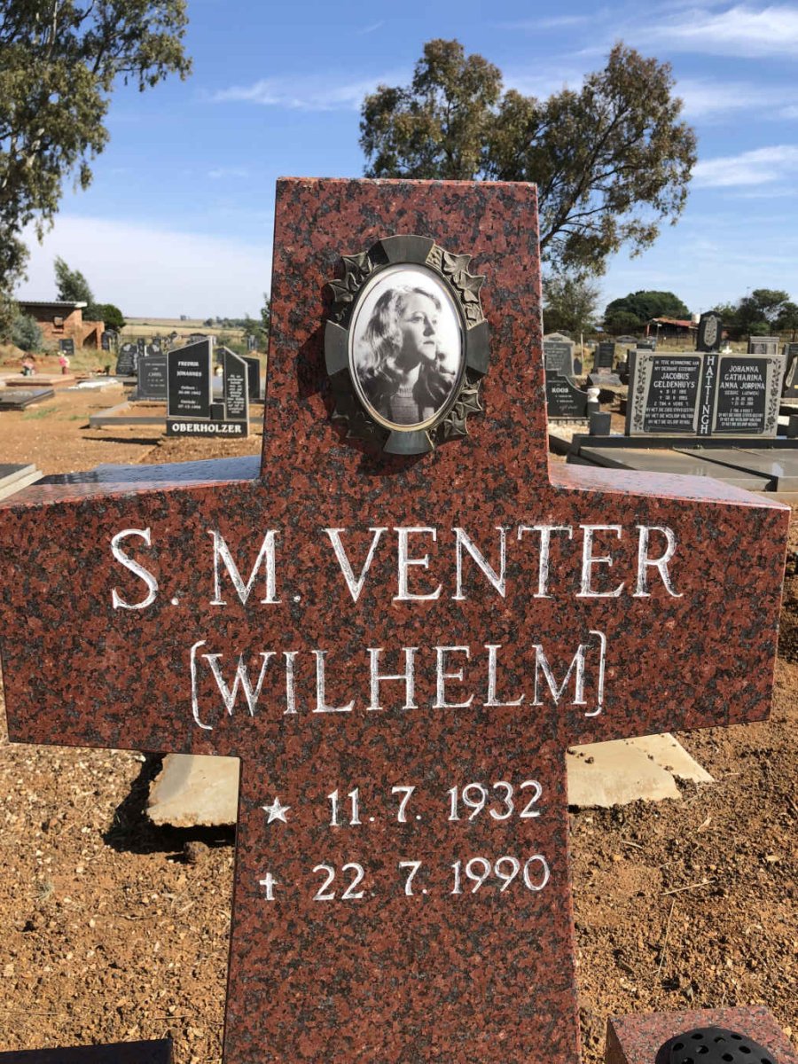 VENTER S.M. 1932-1990