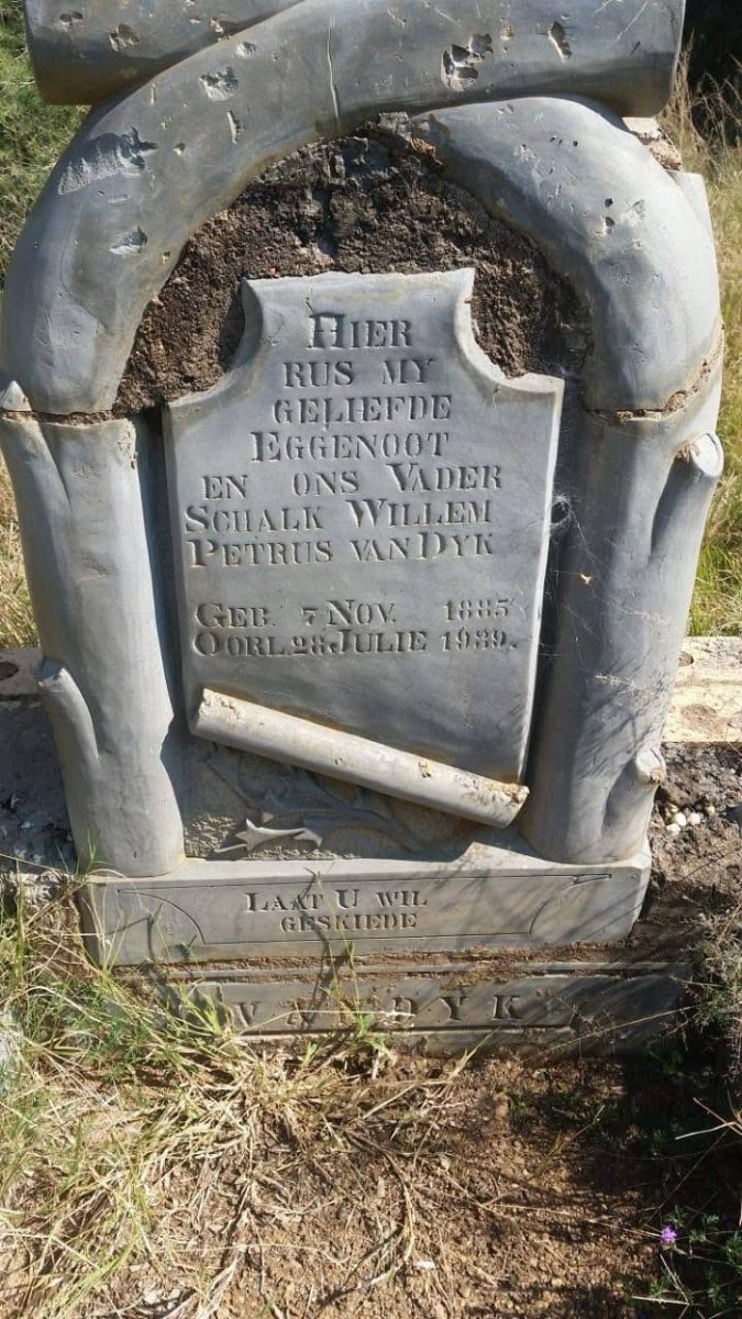 DYK Schalk Willem Petrus, van 1885-1939