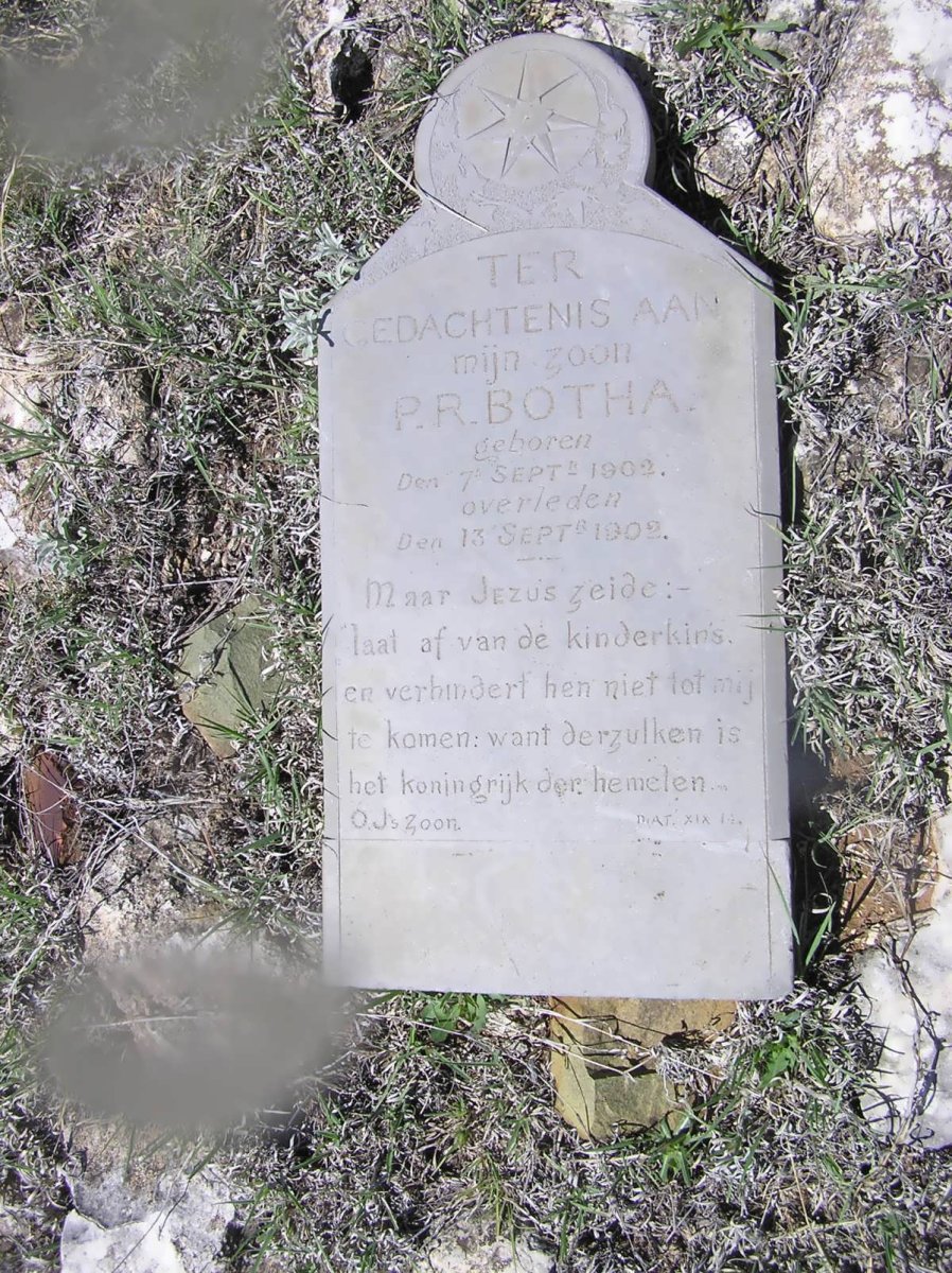 BOTHA P.R. 1902-1902