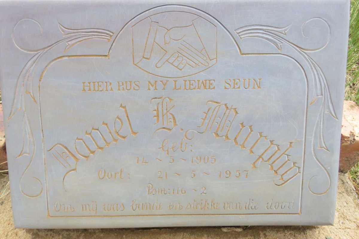MURPHY Daniel B. 1905-1957