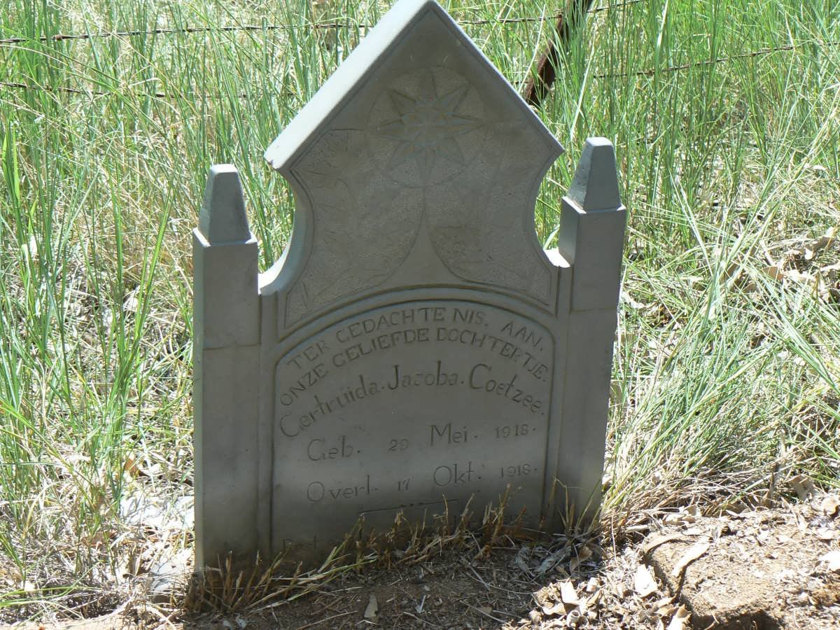 COETZEE Gertruida Jacoba 1916-1916