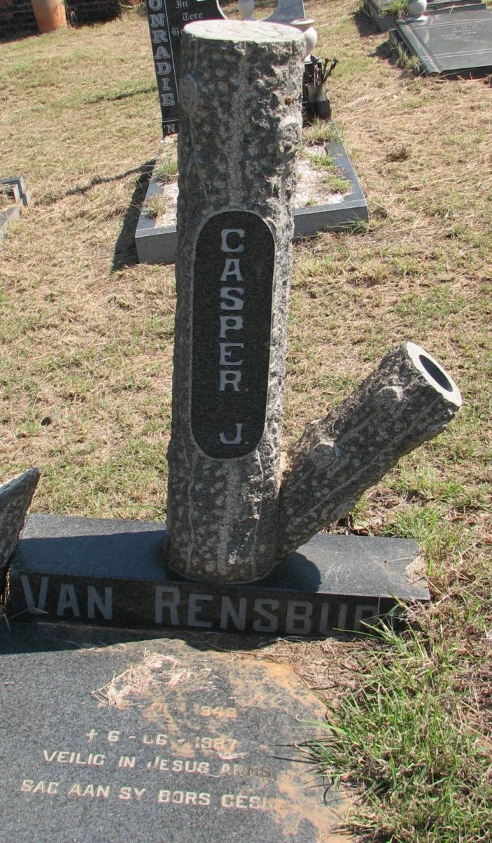 RENSBURG Casper J., van 1948-1987