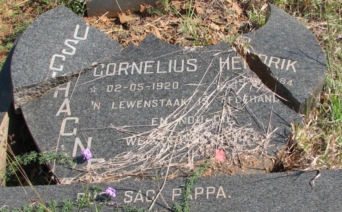 LABUSCHAGNE Cornelius Hendrik 1920-1984