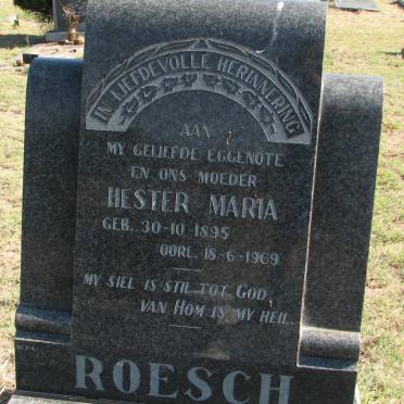 ROESCH Hester Maria 1895-1969